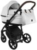 Roan Коляска 2 в 1 Esso 2025 / цвет leather White-black (черно-белая кожа)