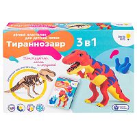 Genio kids Набор для лепки из легкого пластилина "Тираннозавр"					
