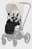 Cybex Коляска 2 в 1 Priam IV / цвет Off White (белый), шасси Chrome Brown
