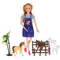 Карапуз Кукла с аксессуарами «София на ферме», 29 см					