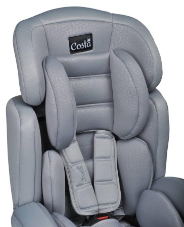 Farfello Автокресло детское от 9 до 36 кг / Стальной серый/Steel grey