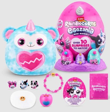 Zuru Игрушка-сюрприз Eggzania Rainbocorns