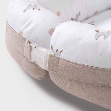 Perina Кокон-гнездышко Soft Cotton / цвет серый