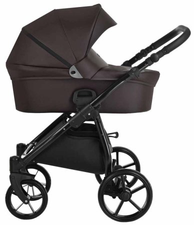 Tutis Коляска 2 в 1 Novo Leather / цвет Brown (темно-коричневый)