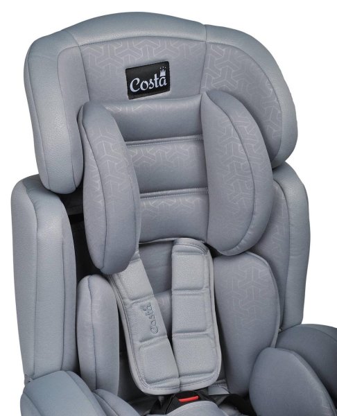 Farfello Автокресло детское от 9 до 36 кг / Стальной серый/Steel grey