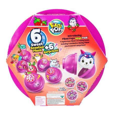 Мега набор с 6 героями Pikmi Pops (клубника S2)