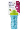 Chicco Чашка-поильник Active Cup 2 в 1, 266 мл, 14+ мес / цвет синий, голубой
