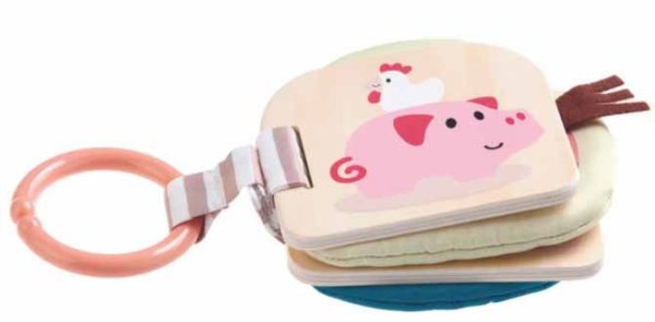 Hape Книжка-подвеска "Домашние животные"