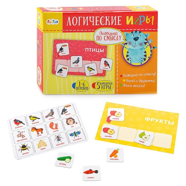 Ranok Настольная игра Подбирай по смыслу. Логические игры