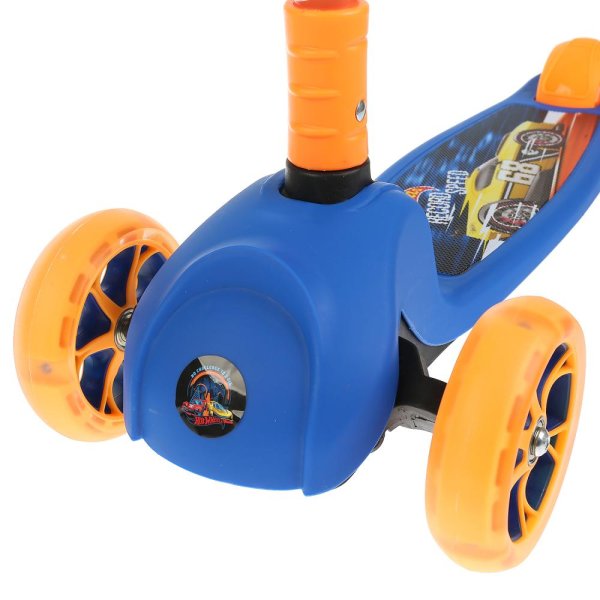Hot Wheels Самокат трехколесный 284705 / цвет сине-оранжевый