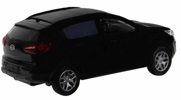 Автопанорама Инерционная металлическая машинка KIA Sportage R / цвет черный