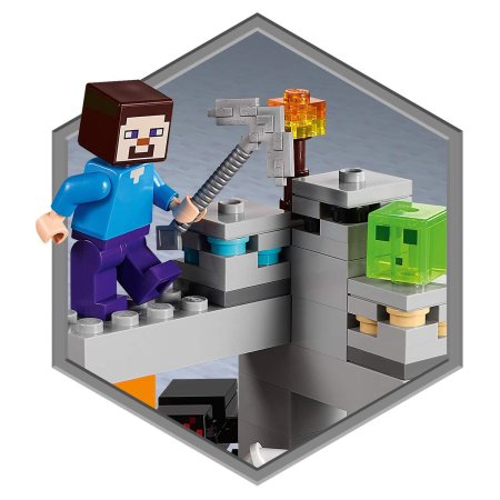 LEGO Minecraft Конструктор "Заброшенная шахта", 248 деталей / 21166
