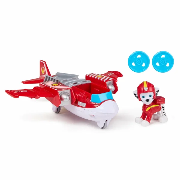 Щенячий патруль. Игровой набор Air Rescue, машинка с фигуркой Маршалл. Paw Patrol