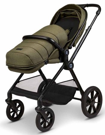 Moon Коляска 2 в 1 Clicc / цвет moss green melange 2024 (зеленый)