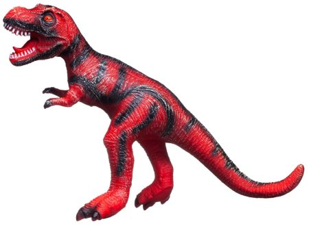 Junfa Toys Фигурка "Динозавр", 50 см, со звуком / цвет красно-черный