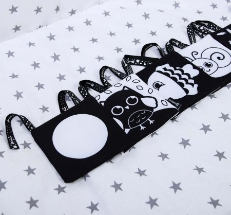 Крошка Я Бортик на кроватку по методике Г. Домана «Я изучаю животных»