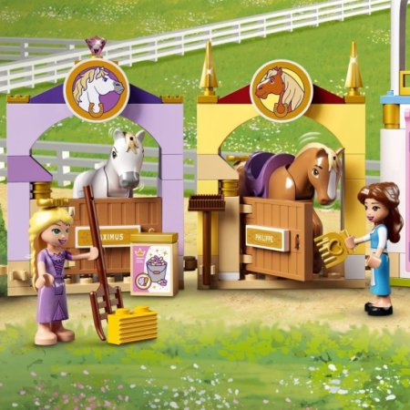 LEGO Princess Конструктор "Королевская конюшня Белль и Рапунцель", 239 деталей 