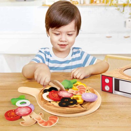 Hape Игровой набор "Перфекто Пицца", 25 предметов
