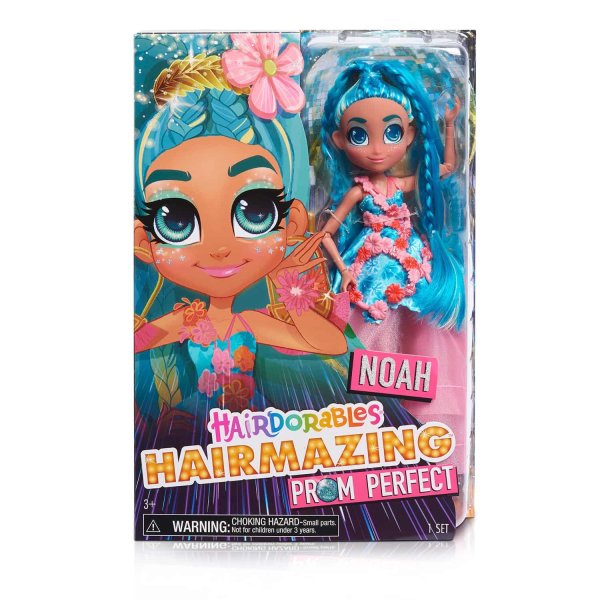 Hairdorables Кукла Ноа серия 2