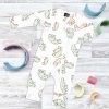 Mjolk Комбинезон на манжетах Sleep and Play Ламантины