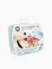 Happy baby Набор посуды для детей: миска на присоске и ложка / цвет light blue