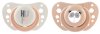 Chicco Пустышка PhysioForma Air силиконовая, 2-6 месяцев, 2 штуки / цвет pink (розовый)