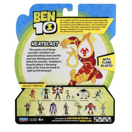 игрушка Ben 10 Фигурка 12.5 см, Человек-огонь