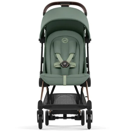 Коляска прогулка Coya Rosegold дожд+бамп CYBEX  (Leaf Green)