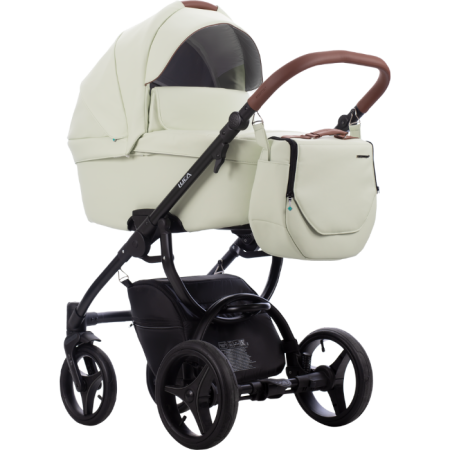 Bebetto Детская коляска 2 в 1 Luca Pro / цвет ванильный 18, рама черная