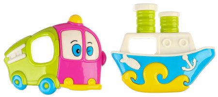 Крошка Я Набор погремушек «Машинка и Кораблик»