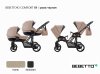 Bebetto 42 Детская коляска для двойни 2 в 1 Сomfort / цвет 01 рама черная