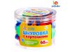 IQ-ZABIAKA Шнуровка с карточками, 60 шт+16 развивающих заданий   4464419