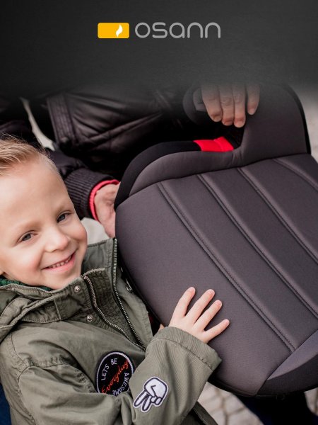 Osann Детский бустер Junior mit Gurtfix / цвет Nero/черный