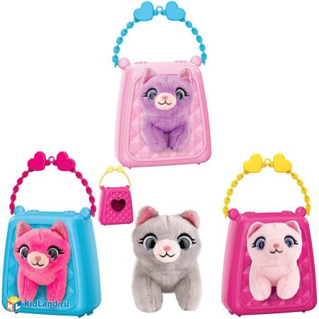 Junfa Мягкая игрушка в сумочке Кошечка