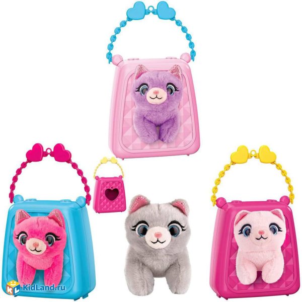 Junfa Мягкая игрушка в сумочке Кошечка