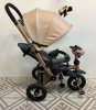 Moby kids Велосипед-коляска Stroller trike Air Car / цвет кофе с молоком, рама золотой металлик