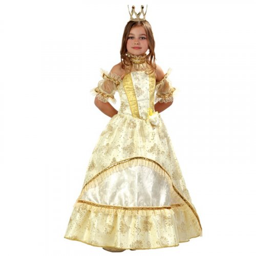 Карнавальный костюм / Золушка-Принцесса золотая / возраст на 8-9 лет / рост 128 см