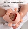 Paomma Прорезыватель на руку Мыльные пузыри / цвет Peach (персиковый)