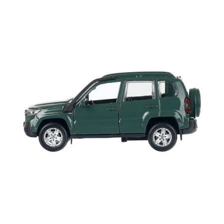 Машина металл LADA NIVA travel 12 см, двери, инерц, темно-зеленый, кор. Технопарк 415058