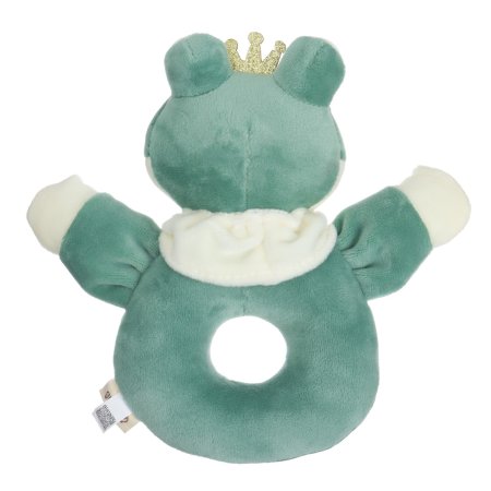 Крошка Я Погремушка мягкая на кольце «Лягушастик», арт.9900346