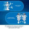 (м)Робот интерактивный "Космонавт", русское озвучивание, упр жестами, аккумулятора SL-05940   908684