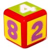 IQ-Zabiaka Набор цветных кубиков «Счёт», 9 штук