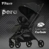 Коляска PERA (прогул)рама carbon/PU,New (Black)