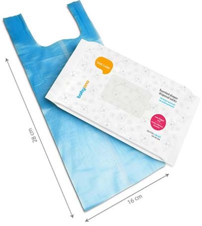 BabyOno Пакеты ароматизированные для использованных подгузников