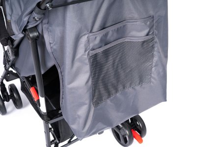 (Т) Коляска Bambini Moretti KIKA  (Grey/Black)