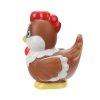  Игрушка пластизоль для ванны курочка, в сетке КАПИТОШКА в кор.2*144шт