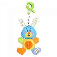 Biba Toys  Развивающая игрушка-подвеска на прищепке Кролик					
