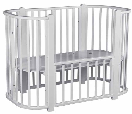 Pituso Кровать детская 5 в 1 Asti / цвет белый