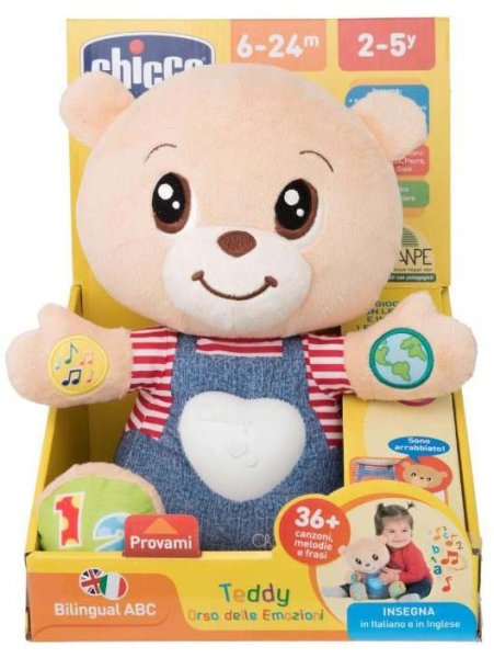 Chicco Игрушка Говорящий мишка Teddy Emotion