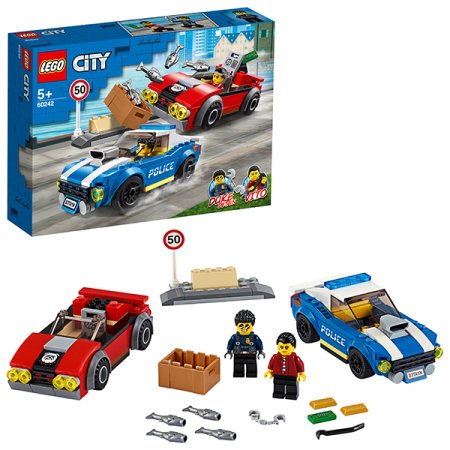 Lego Конструктор  Город Арест на шоссе